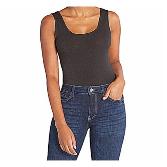 NEW ModCloth Bodysuit NEW WITH TAGS black tank bodysuit Size XS - Picture 1 of 11